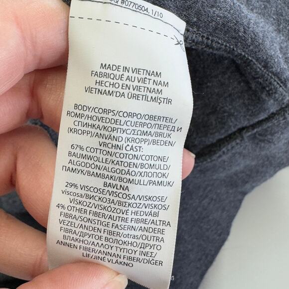 Polo by Ralph Lauren Sweater Men‎ X Large Grey 1/4 Zip Pullover Knit Cotton - Picture 4 of 7